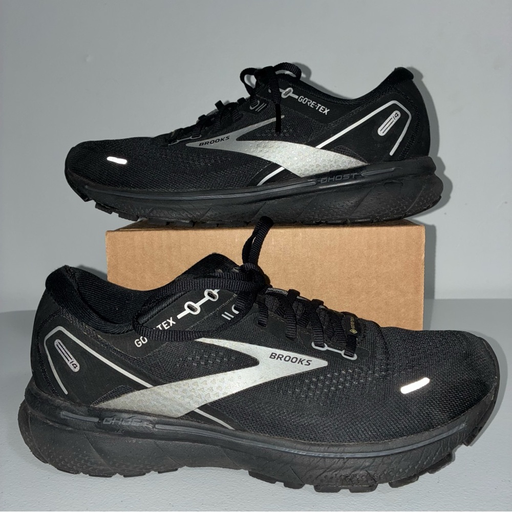 Brooks Ghost 14 GTX Running Athletic Waterproof Sneakers Men’s Size 9